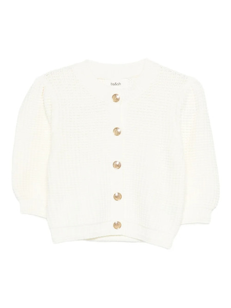  Ba&sh Buttoned Cardigan - White 