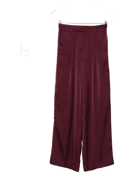  Ba&sh Charly Pleated-front Trousers - Purple 