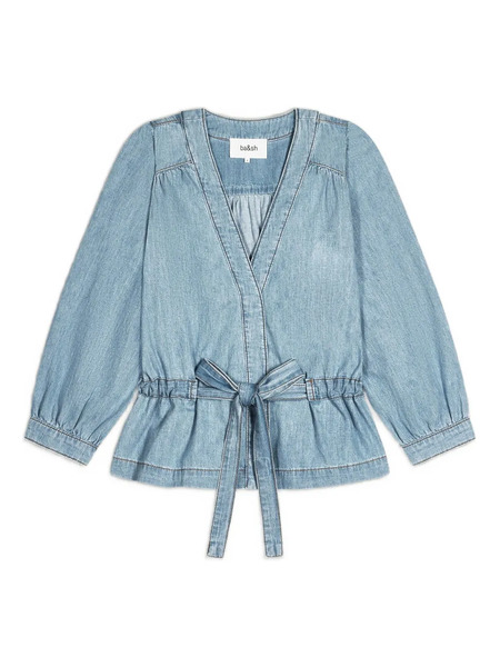  Ba&sh Cotton Blouse - Blue 