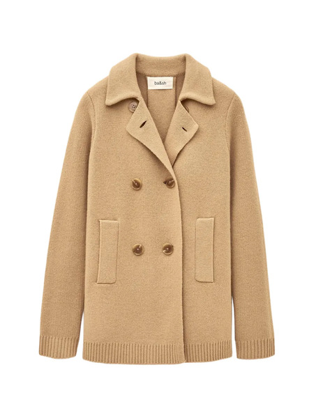  Ba&sh Double-breasted Cardigan - Neutrals 