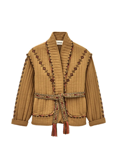  Ba&sh Embroidered Jacket - Brown 