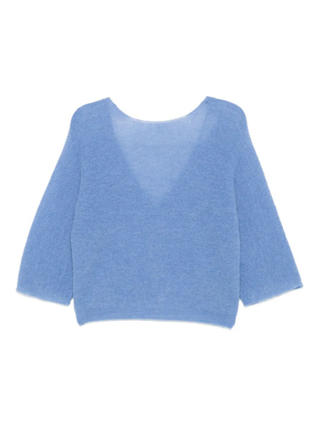  Ba&sh Isaac V-neck Jumper - Blue 