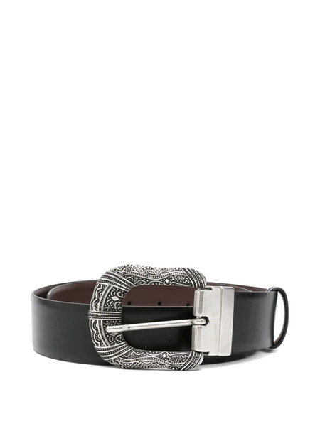  Ba&sh Leather Belt - Black 