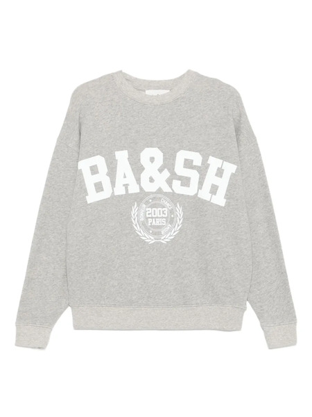  Ba&sh Logo-print Sweatshirt - Grey 