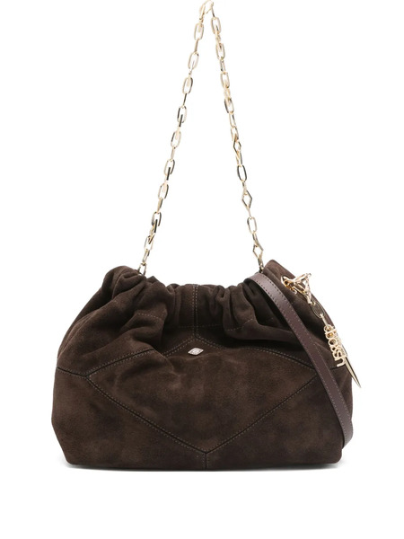  Ba&sh Mini June Suede Tote Bag - Brown 