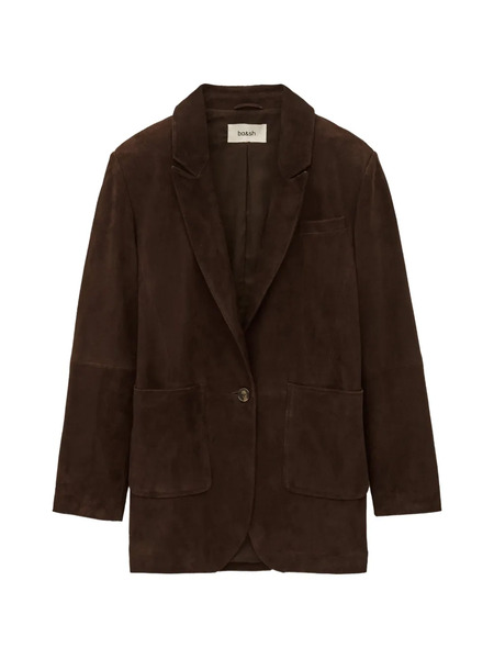  Ba&sh Mosty Single-breasted Pocket Blazer - Brown 