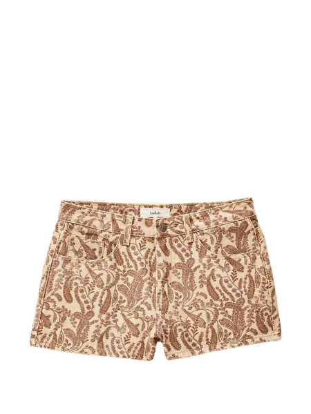  Ba&sh Paisley Shorts - Neutrals 