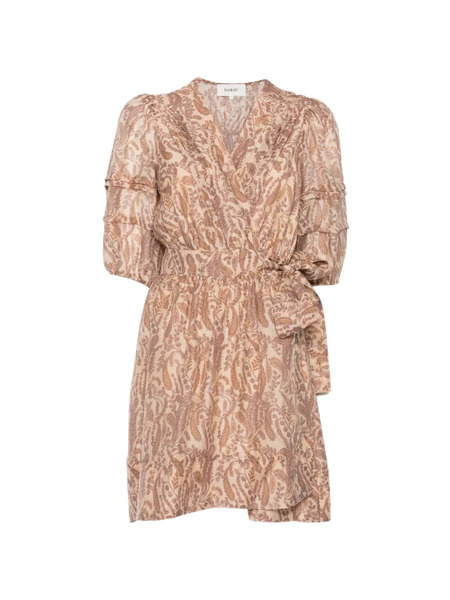  Ba&sh Robe Teodora Mini Dress - Neutrals 