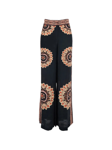  Ba&sh Valla Printed Trousers - Black 