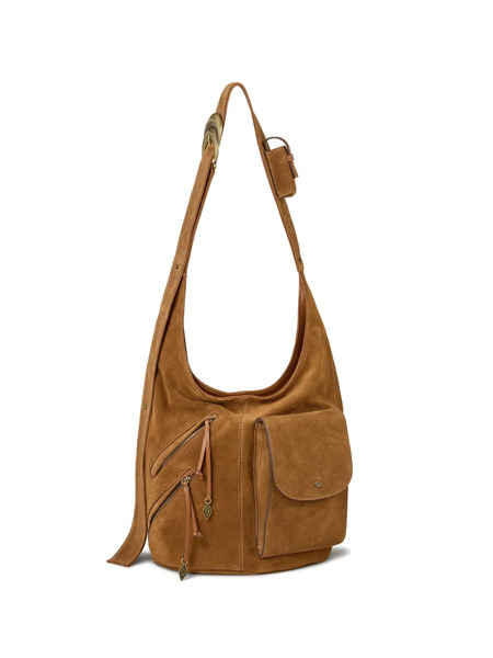  Ba&sh You You Suede Shoulder Bag - Brown 