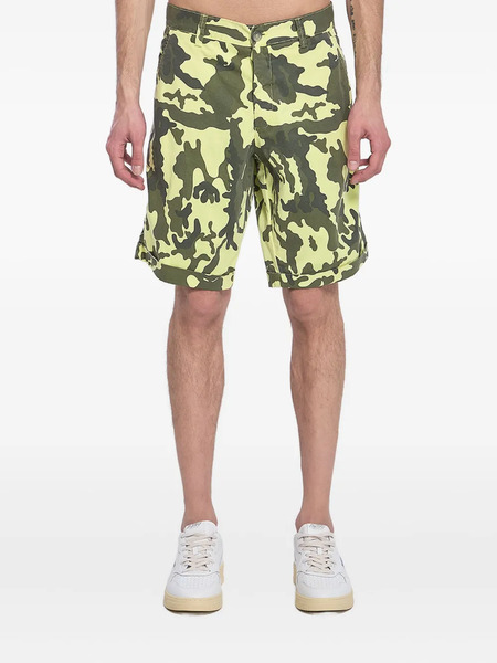 Basicon Camouflage Bermuda Shorts - Green 