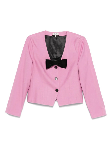  Baum Und Pferdgarten Bow-detailing Jacket - Pink 