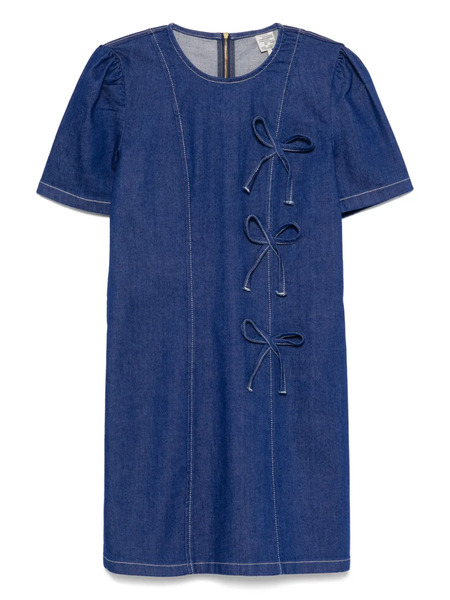  Baum Und Pferdgarten Denim Mini Dress - Blue 