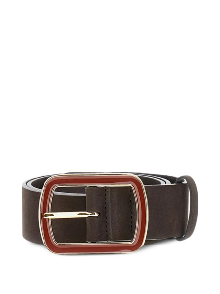  Bax Lab Enamelled Buckle Belt - Brown 
