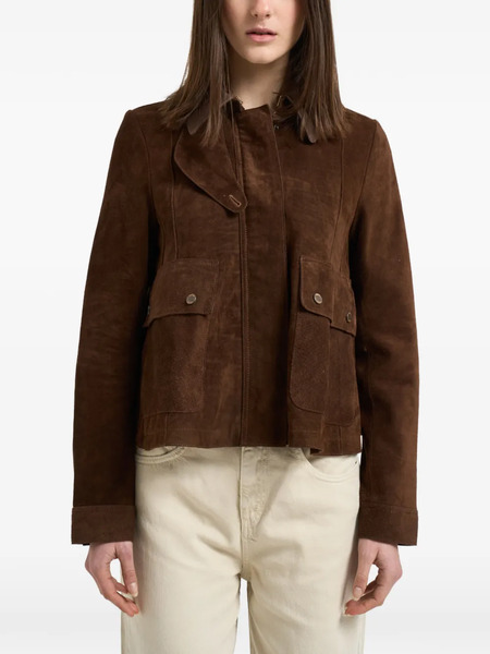  Bazar Deluxe Front-pocket Jacket - Brown 