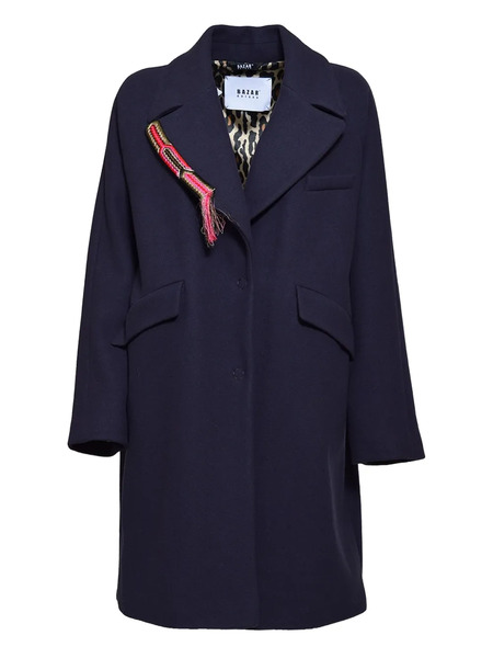  Bazar Deluxe Virgin-wool Coat - Blue 