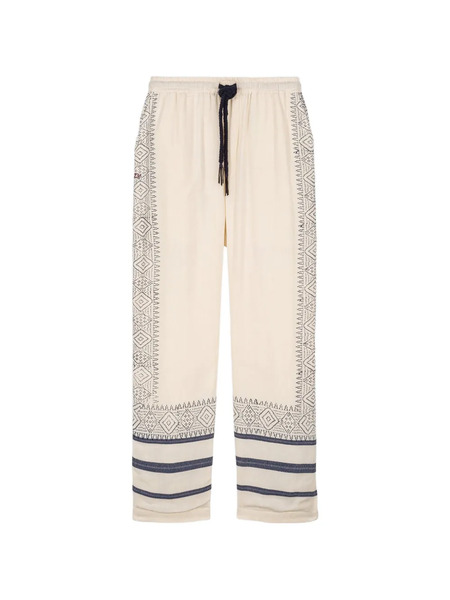  Baziszt Talilo Drawstring Trousers - Neutrals 