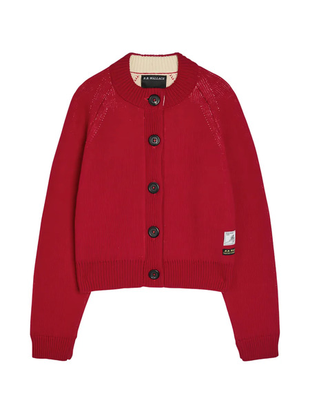  B.b. Walace Sherman Button Cardigan - Red 
