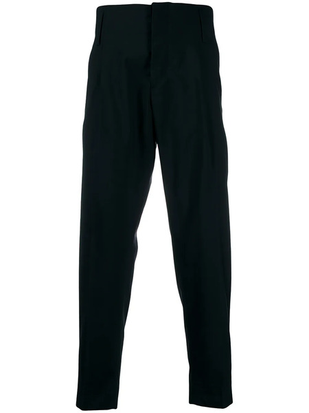  Be Able Cropped Straight Leg Trousers - Blue 