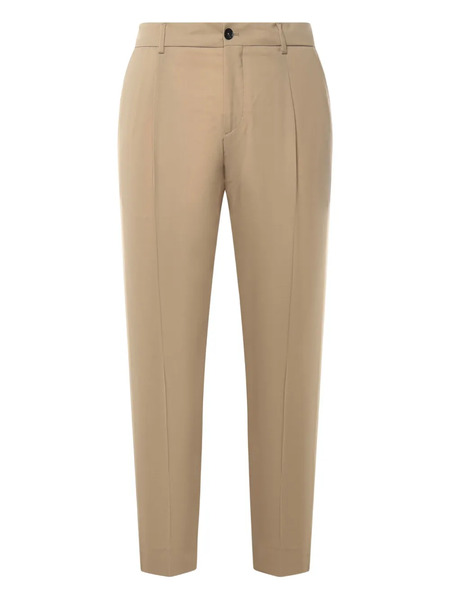 Be Able Pleated Wool Trousers - Neutrals 