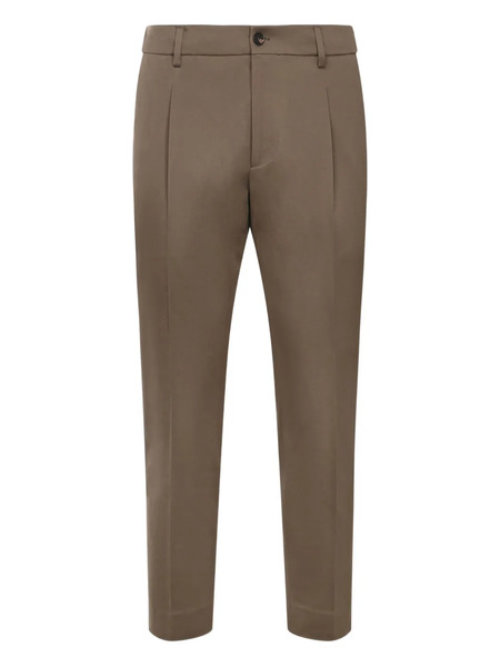  Be Able Pleats-design Trousers - Brown 