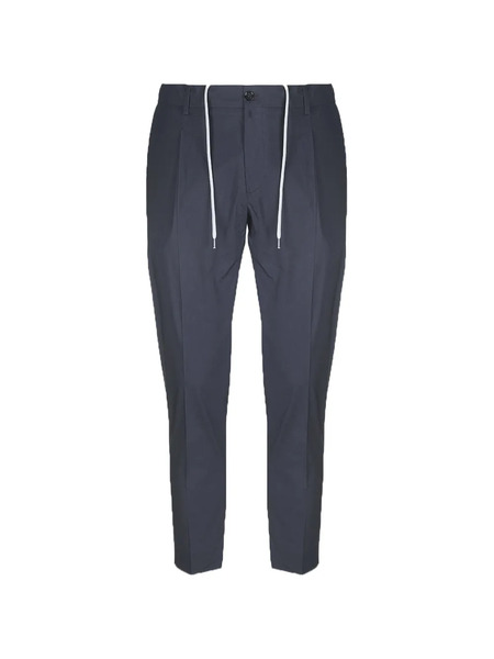  Be Able Riccardo Drawstring Pleated Trousers - Blue 