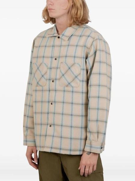  Beams Plus Checked Shirt - Neutrals 