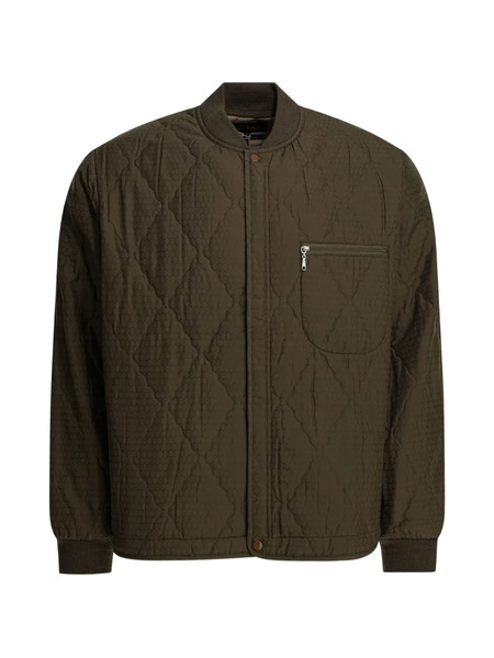  Beams Plus Quilted-effect Zip-pocket Coat - Green 