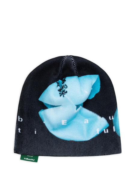 B.eautiful Logo Beanie Hat - Black 