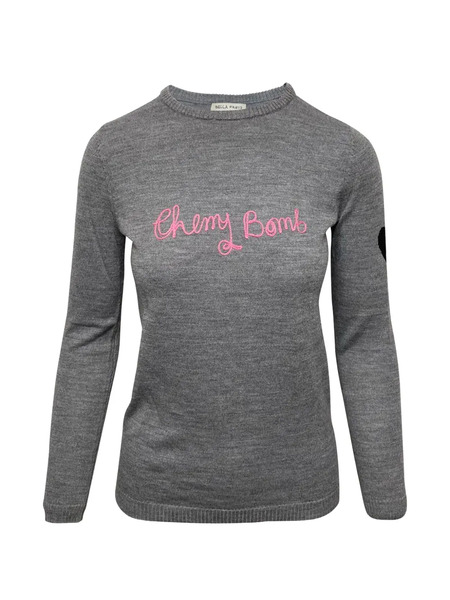  Bella Freud Crew-neck Sweater - Grey 