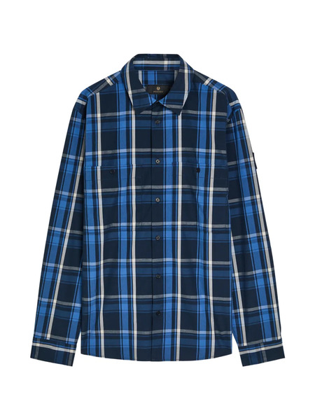  Belstaff Checked Shirt - Blue 