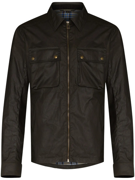  Belstaff Dunstall Zip-up Jacket - Brown 