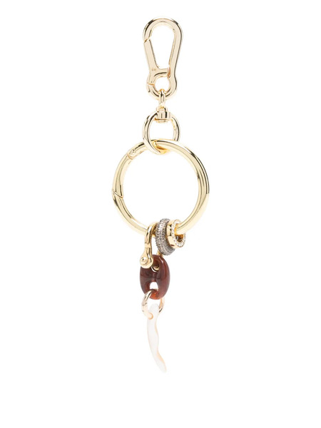  Benedetta Bruzziches Charm-embellishment Keyring - Gold 