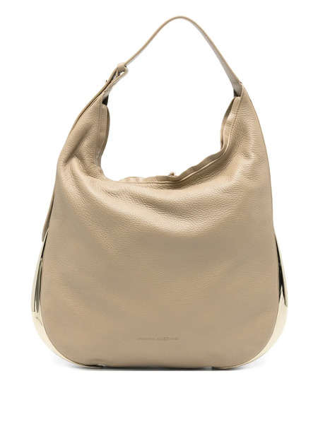  Benedetta Bruzziches Grained Shoulder Bag - Neutrals 