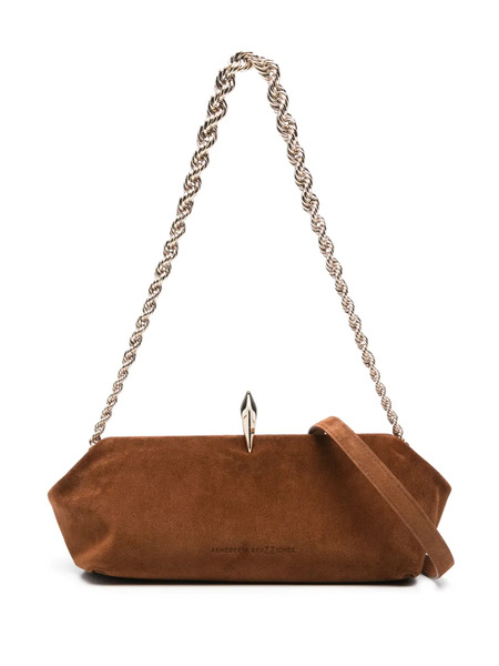  Benedetta Bruzziches Sophia La Petite Shoulder Bag - Brown 