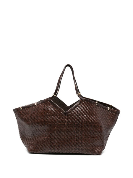  Benedetta Bruzziches Woven Shoulder Bag - Brown 