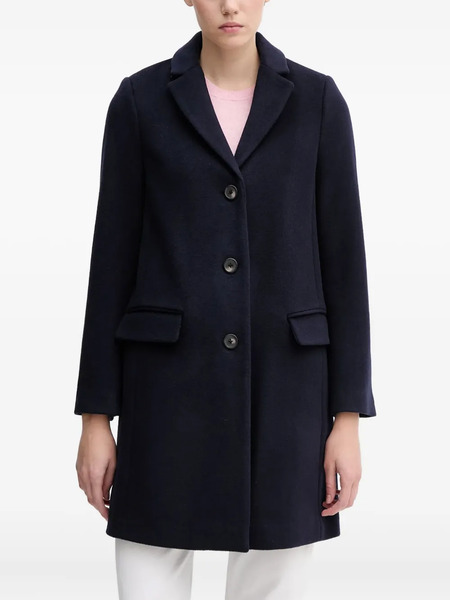  Benetton Button Pocket Coat - Blue 