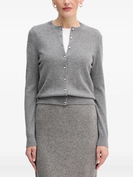  Benetton Button-up Cardigan - Grey 