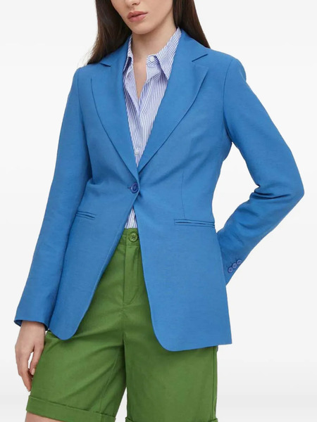  Benetton Buttoned Blazer - Blue 