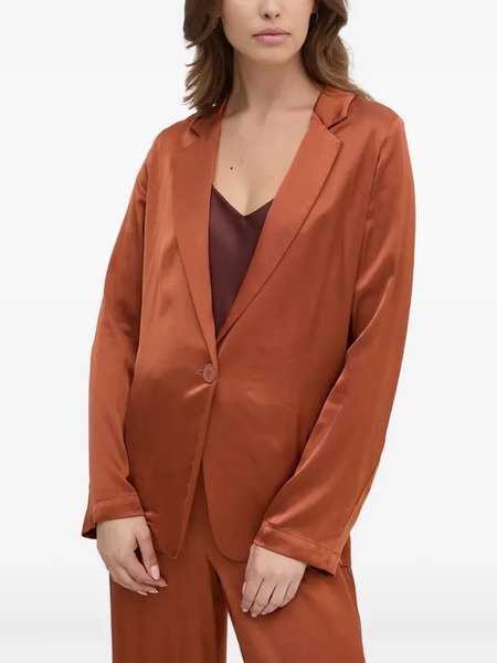  Benetton Buttoned Blazer - Brown 