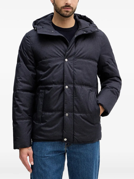 Benetton Hooded Padded Jacket - Blue 