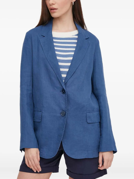  Benetton Linen Blazer - Blue 