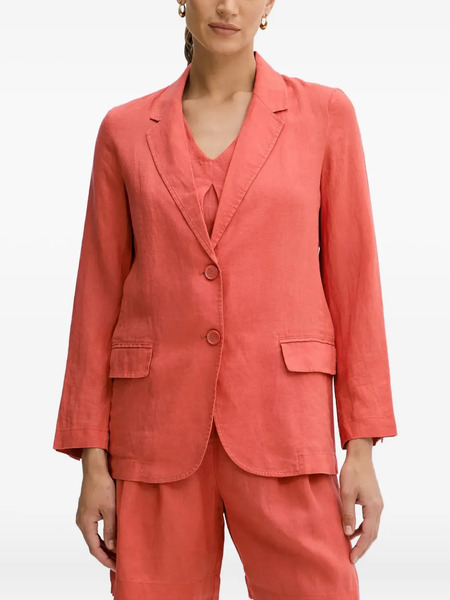  Benetton Pocket Button Blazer - Red 