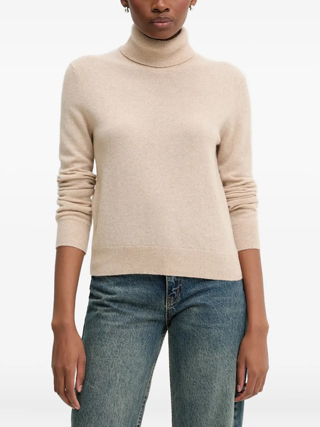  Benetton Roll-neck Sweater - Neutrals 