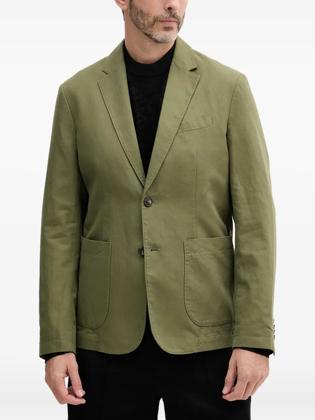  Benetton Single-breasted Blazer - Green 