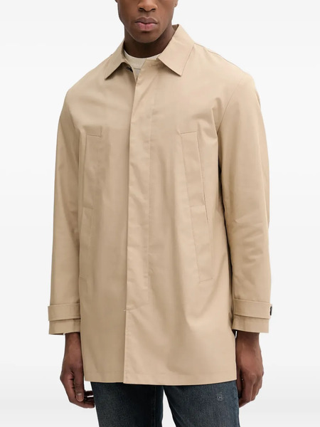  Benetton Single-breasted Coat - Neutrals 