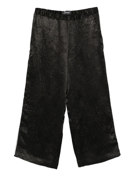  Benjamin Benmoyal Textured Trousers - Black 