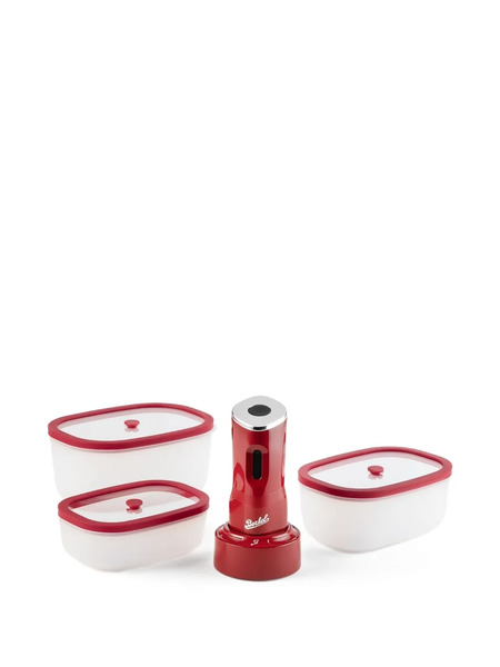  Berkel Icon Mini Vacuum Sealer Kit (set Of Four) - Red 
