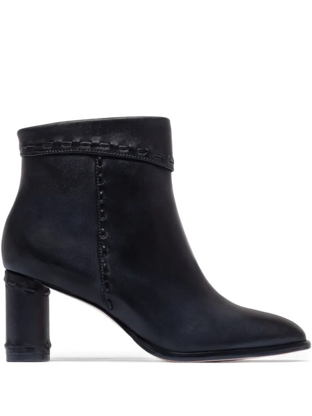  Bernardo Bernardo 1946 7.6 Gene Block-heel Boots - Black 
