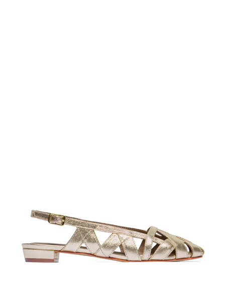  Bernardo Glinda Strappy Sandals - Gold 